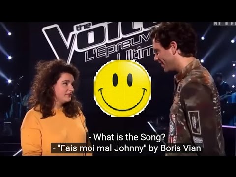 MIKA @ "Épreuve Ultime" - AGATHE "Fais moi mal Johnny" (Eng sub)