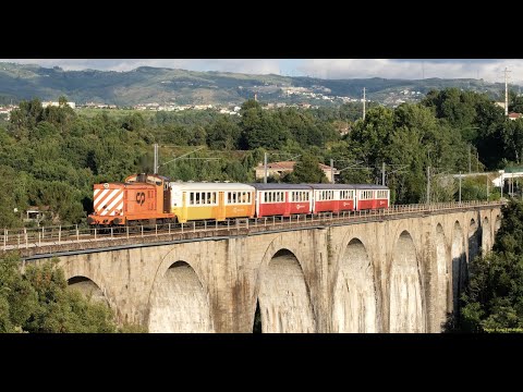 Trenes CP Medway Linha do Douro Comboios Miradouro,1400 CP etc Regua - Marco de Canaveses 11-7-2021