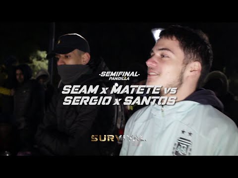 SEAM x MATETE vs SERGIO x SANTOS - SEMIFINAL - FECHA V - TORNEO 2021/22