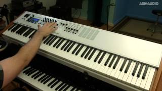 Video thumbnail for Arturia Keylab 88 MIDI Keyboard review by Ask.Audio
