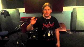 Introducing our new drummer...