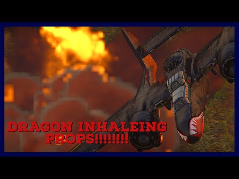 War Thunder | [Dragon Inhaling Props] P-61 Black Widow SIM!!!