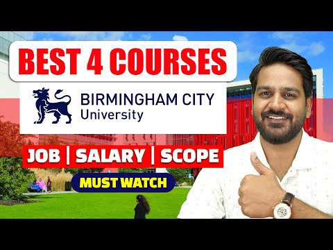 Birmingham City University: Best 4 Highly Rated Courses at BCU UK for International Students