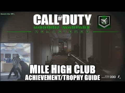 Call of Duty Modern Warfare Remastered - Mile High Club (Veteran) Achievement/Trophy Guide