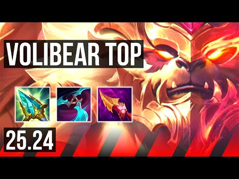 VOLIBEAR vs DARIUS (TOP) | Good KDA: 10/1/4 | EUW Master | 25.24