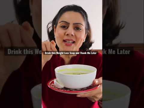 Weight Loss Soup - Drink This Diet Soup to lose Weight quickly #shorts #short #weightlosssoup