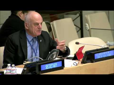 Dr. David Nabarro (UN Special Envoy) on Ebola, Closing Remarks - General Assembly (13 Nov. 2014)