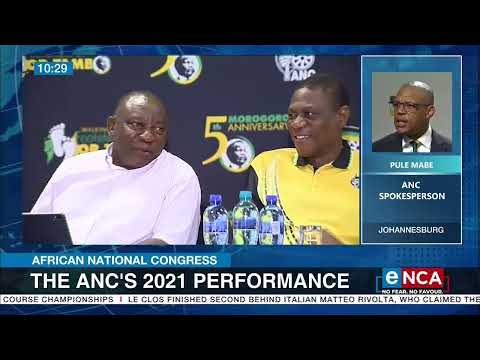 Unpacking the ANC's 2021 performance