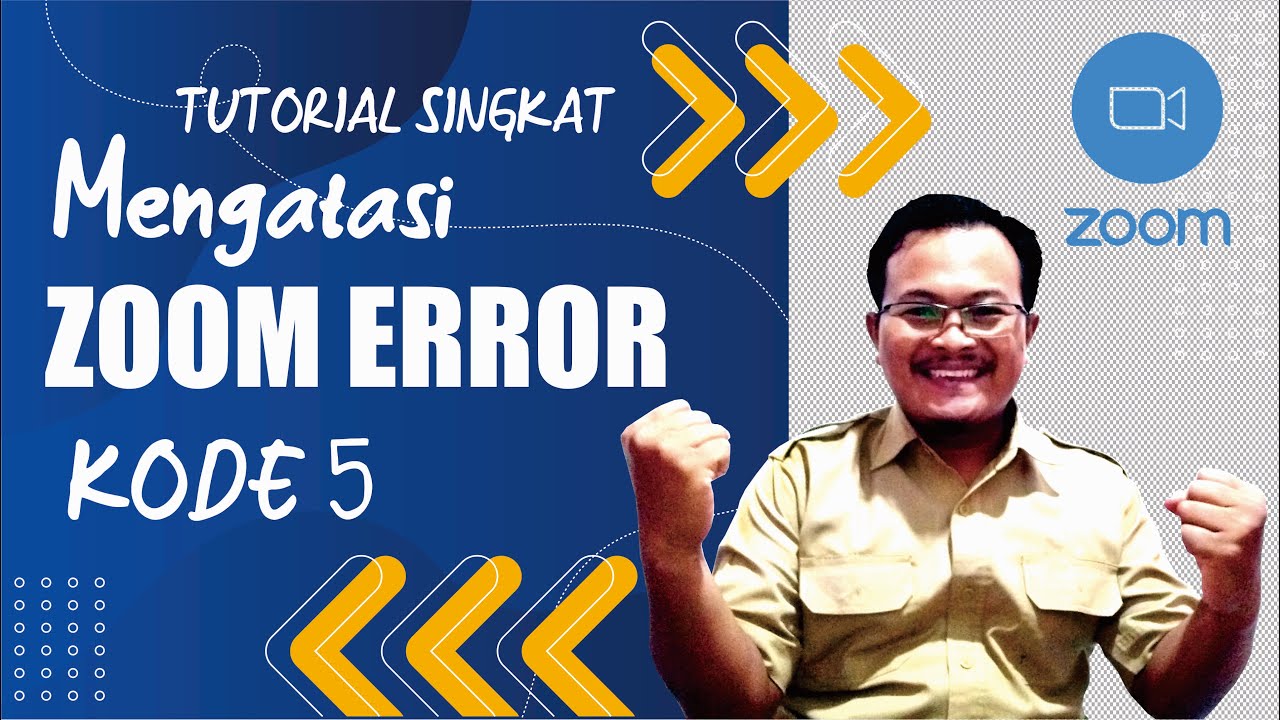 CARA SINGKAT ATASI ZOOM ERROR CODE 5
