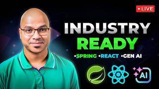 Industry-Ready Spring Boot, React & Gen AI -Live Course | TELUSKO