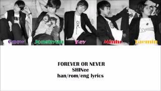 Forever or Never- SHINee Color Coded Lyrics