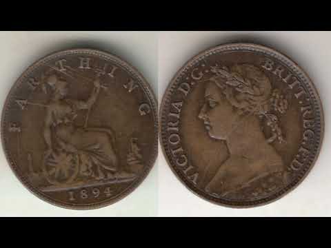 1894 FARTHING Coin VALUE + REVIEW Queen Victoria