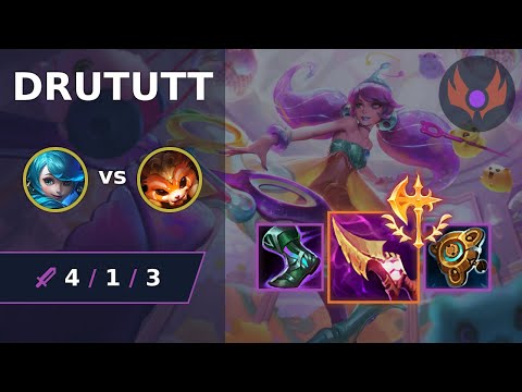 [ drututt ] Gwen TOP vs Gnar | EUW MASTER | LOL Season 2024