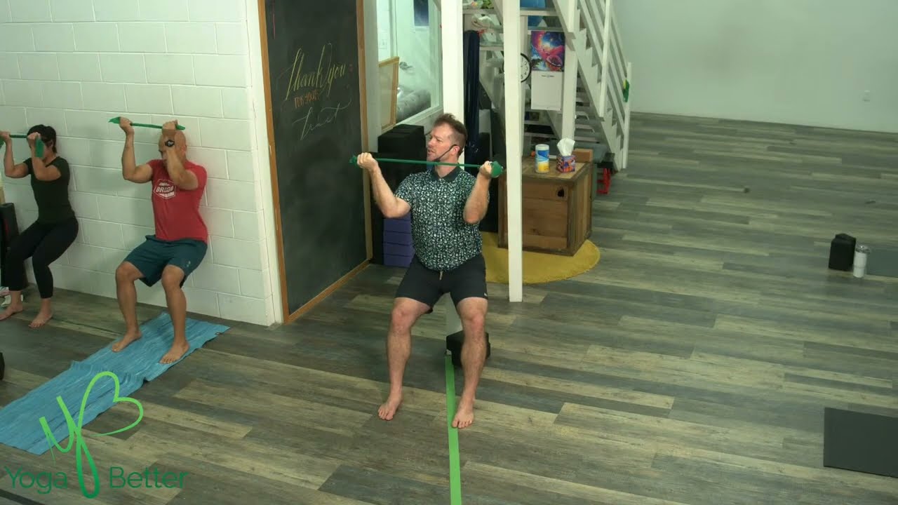 Level 3 - 7:30pm w/ ANDREW 10.3.24 YOGA BETTER ON LINE! (class starts @ 00:13:58; sound @ 00:25:46; ends @ 01:17:55)