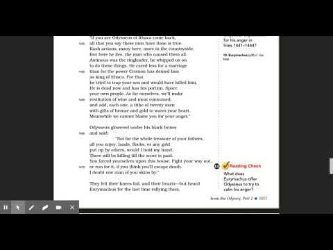 Odysseus' Revenge Read Aloud