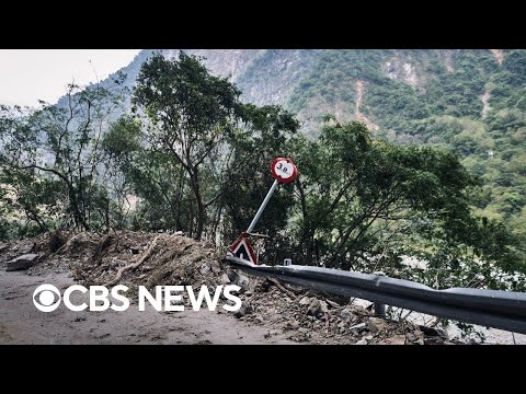 外媒大力關注台灣25年來最大地震，大讚台灣多年來的防震成果 (Videos show aftermath of Taiwan earthquake as search and rescue efforts continue)