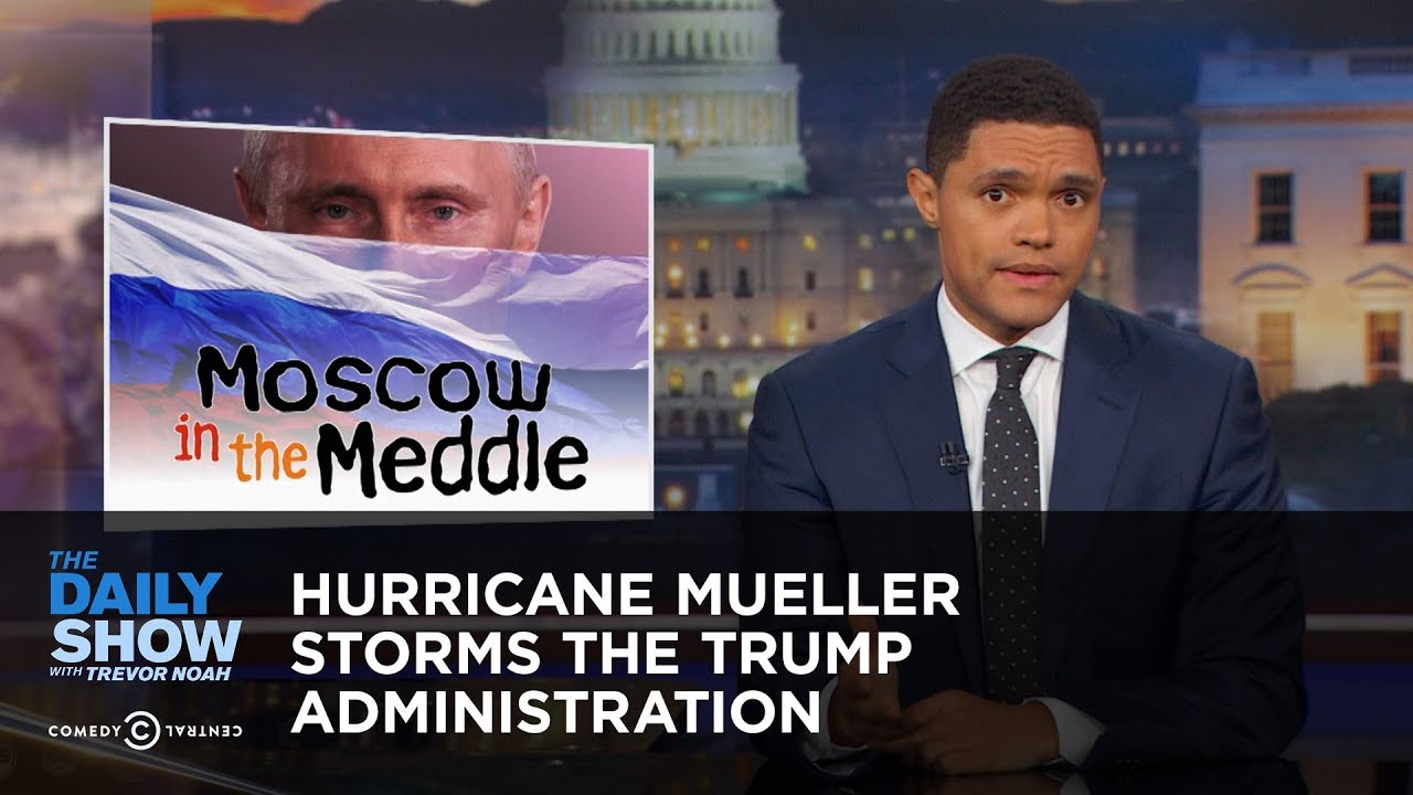 Hurricane Mueller Storms the Trump Administration: The Daily Show - YouTube