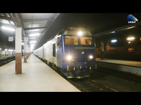Trenuri&Activitate Feroviară pe Seară/Trains&Evening Rail Activity in Gara Oradea Station31 Oct 2019