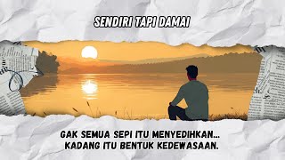 Download lagu SENDIRI TAPI GAK KESEPIAN: Seni Menikmati Hidup Tanpa Takut Sepi mp3