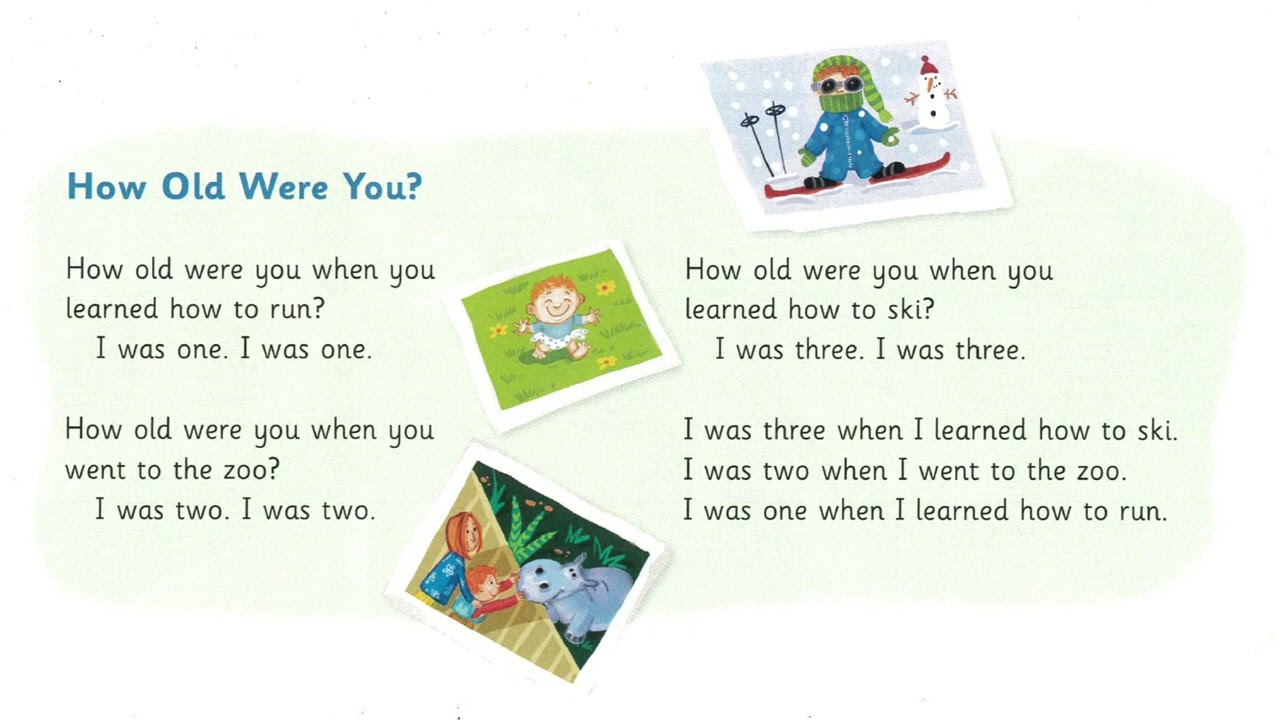 Let's Go 6 (CD 2.45) - How Old Were You?