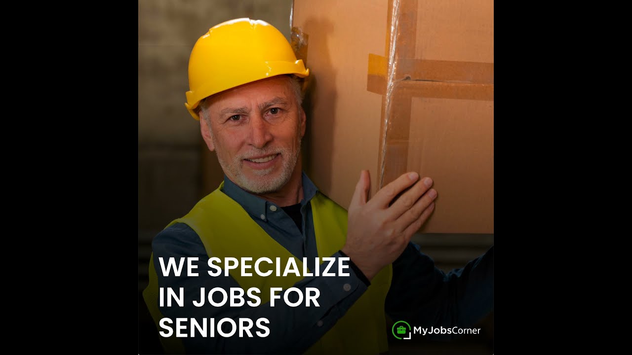 We specialize in jobs for seniors