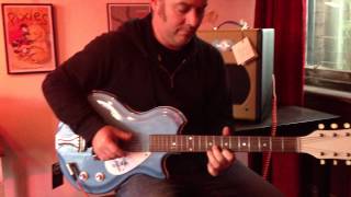 Jeff Lang at 555 Music Supro Sahara guitar & Swart AST Demo