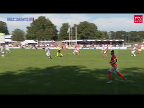 Stiftende HENK BAKKER van WKE'16 klopt RAPTIM | Onze Club | RTV Drenthe