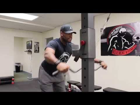 JUSTIN NELSON BACK WORKOUT at Lift Em Up Muscle Movement & Fitness