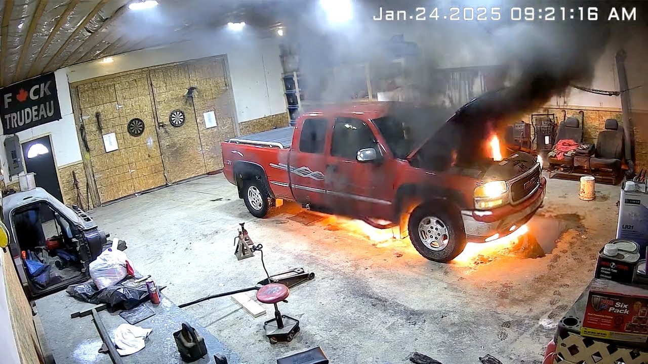 Catastrophic Failures Caught on Security Camera