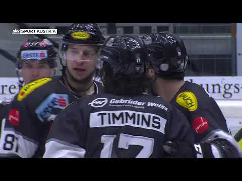 Highlights: EBEL - 4. Qualification Round: Dornbirn Bulldogs - Black Wings Linz 4:3 n.V.