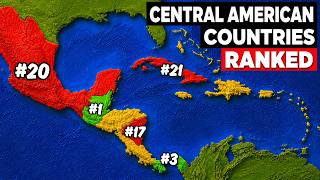 Every Caribbean & Central American Country Ranked WORST to BEST