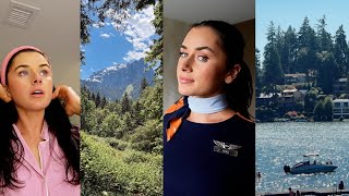 Flight Attendant Life in The Pacific Northwest