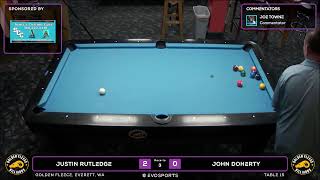 JUSTIN RUTLEDGE vs JOHN DOHERTY - GOLDEN FLEECE - TABLE 15 | EvoSports