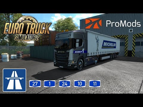 ETS2 ►MIT MICHELIN DURCH EUROPA◄ [ProMods-Tour] | HD