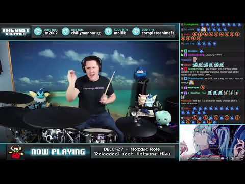 The8BitDrummer plays DECO*27 - Mozaik Role (Reloaded) feat. Hatsune Miku
