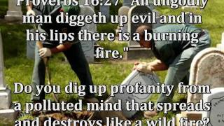 "Cussing Christians"?Pt. 2 (Corrupt, Filthy Communication)