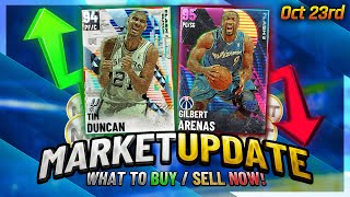 NBA 2K21 MYTEAM MARKET CRASH! USE THESE FILTERS! BEST CARDS TO BUY/SELL! MARKET UPDATE OCTOBER 23RD