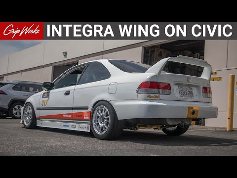 Making a Custom Wing for my Track Car - Start to Finish