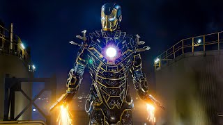 "Merry Christmas, Buddy" - Final Battle Scene - Bones Suit - Iron Man 3 (2013) Movie Clip