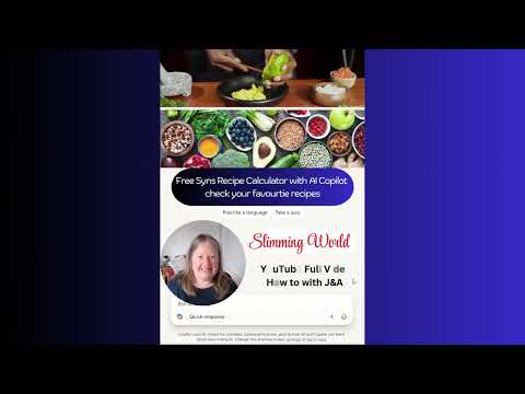 Slimming World, How to Calculate Slimming World Syns Using AI — Fast, Accurate & Easy!