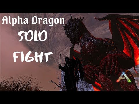 Ark: Survival Evolved - Antartika E19 SOLO Alpha Dragon Boss Fight