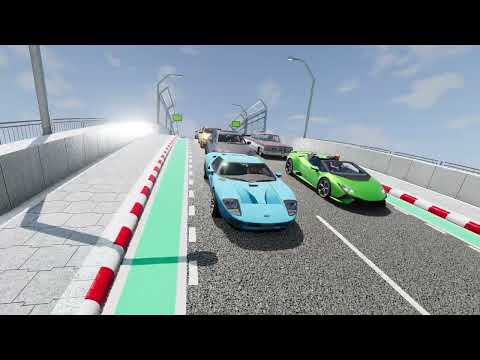 Big Ramp Jumps with Real Car Mods #5 - BeamNG Drive Crashes | DestructionNation