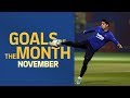 GOALS OF THE MONTH | November's training sessions