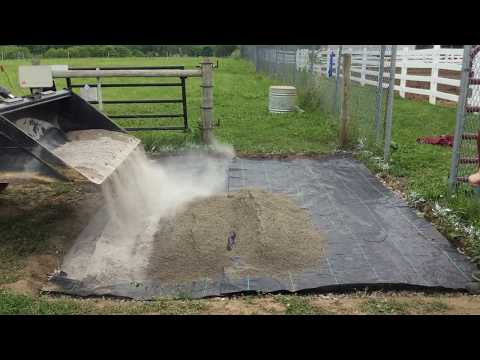 YouTube video about: How to make a dry lot for horses?