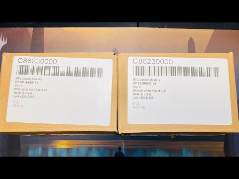 Double masters double VIP case opening