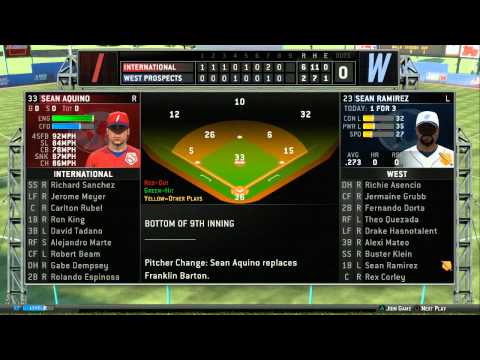 MLB 14 The Show (PS4) playthrough pt12 - I've Been Drafted!!!