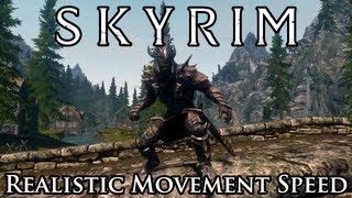 Skyrim Mod Spotlight: Realistic Humanoid Movement Speed