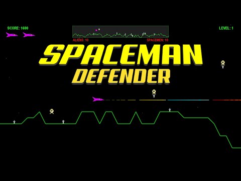 Spaceman Defender Video