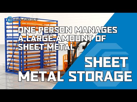 sheet steel storage racks