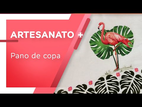 Pano de copa por Deize Costa